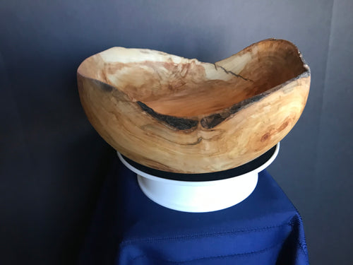 2020 - 20-11-60 - Live Edge Aspen Fruit Bowl