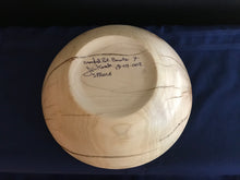 SOLD!!  19-03-002 - Spruce Flat Top Bowl