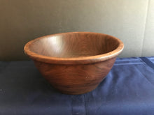 19-05-027 - Rolled Top Walnut Salad Bowl