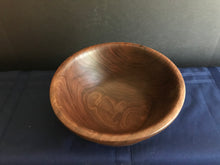 19-05-027 - Rolled Top Walnut Salad Bowl