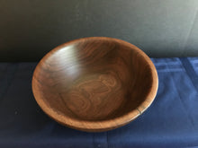 19-05-027 - Rolled Top Walnut Salad Bowl