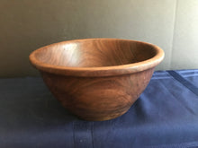 19-05-027 - Rolled Top Walnut Salad Bowl