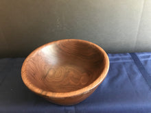 19-05-027 - Rolled Top Walnut Salad Bowl