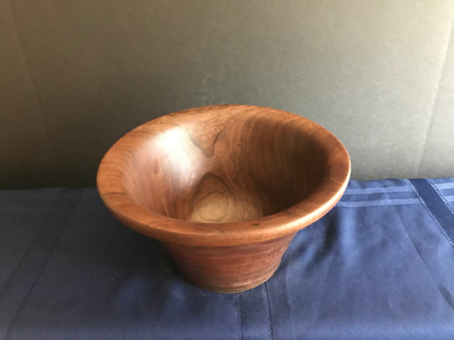 19-05-029 - Tall Cone Rolled Edge Walnut
