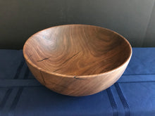 19-07-078 - Large Walnut Salad Bowl