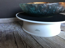 2020 - 20-07-34 - Apple Saucer w/Blue Resin
