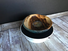 2020 - 20-07-34 - Apple Saucer w/Blue Resin