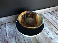 2020 - 20-07-34 - Apple Saucer w/Blue Resin
