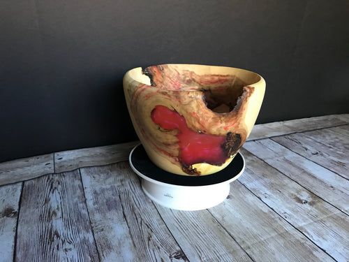 2020 - 20-08-33 - Large Box Elder Salad Bowl