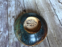 2020 - 20-07-34 - Apple Saucer w/Blue Resin